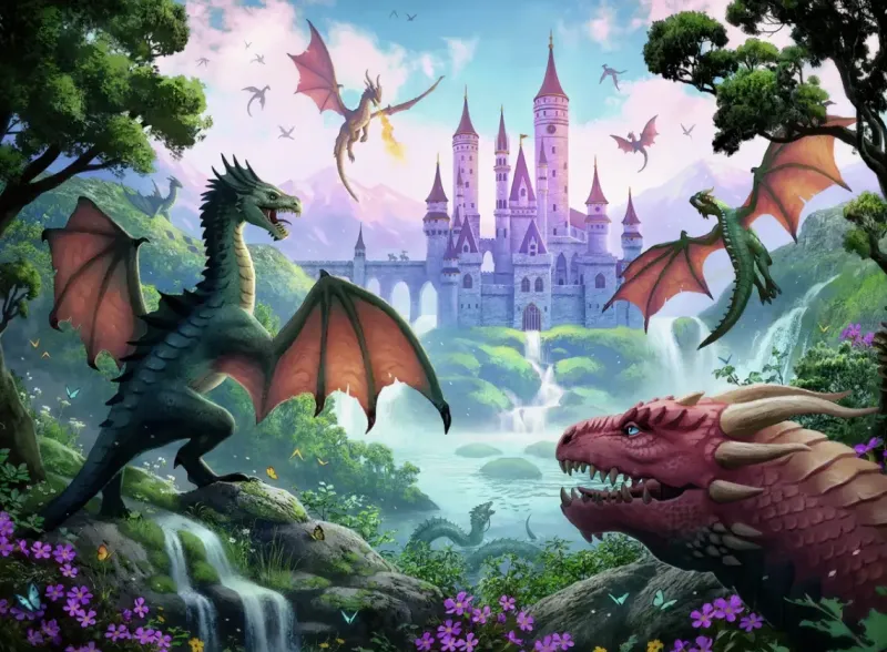 Ravensburger : The Dragon's Wrath (300)