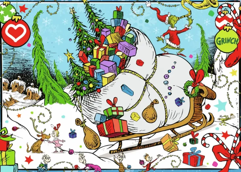 Ravensburger : The Grinch - Merry Grinchmas! (1000)