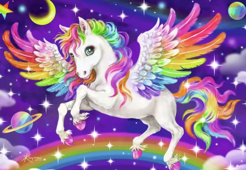 Ravensburger : Unicorn and Pegasus (2 x 24)