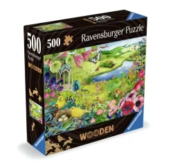 Ravensburger : Wooden Träpussel - Nature Garden (500)