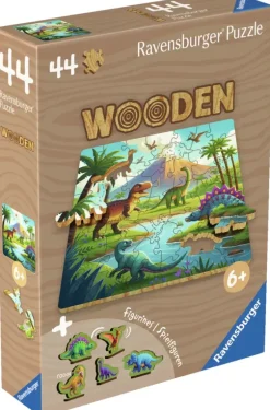 Ravensburger : Wooden Träpussel - Dinosaur Days (44)
