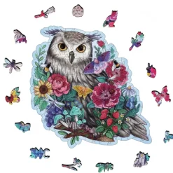 Ravensburger : Wooden Träpussel - Mysterious Owl (150)
