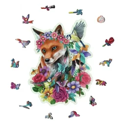 Ravensburger : Wooden Träpussel - Colorful Fox (150)