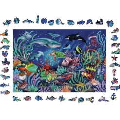 Ravensburger : Wooden Träpussel - Under the Sea (500)