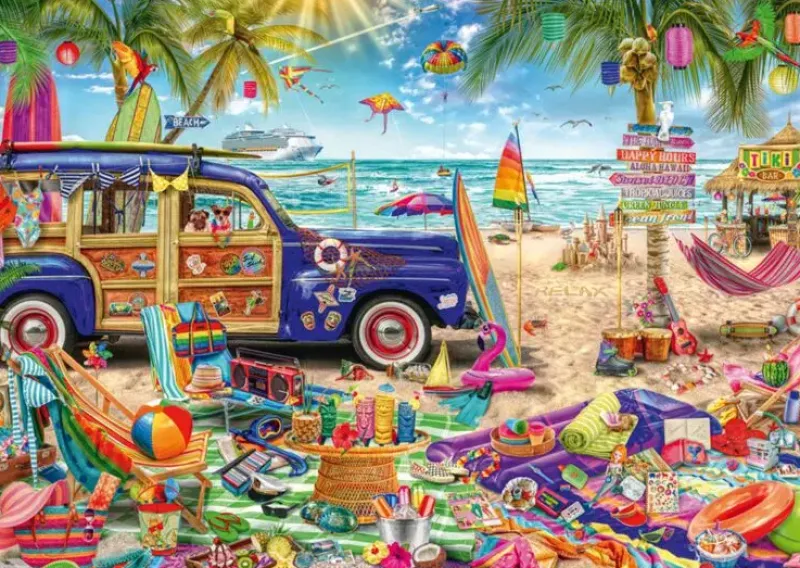 Schmidt : Aimee Stewart - A Sunny Break at the Seaside (1000)