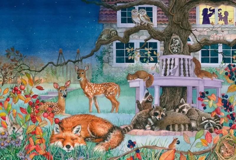 Schmidt : Animal Visit by Night (100)
