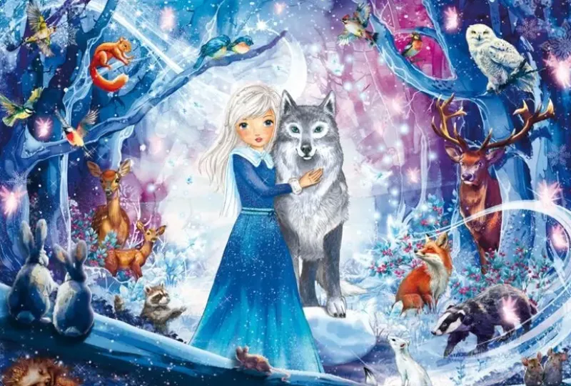 Schmidt : A Princess in the Snowy Forest (100)