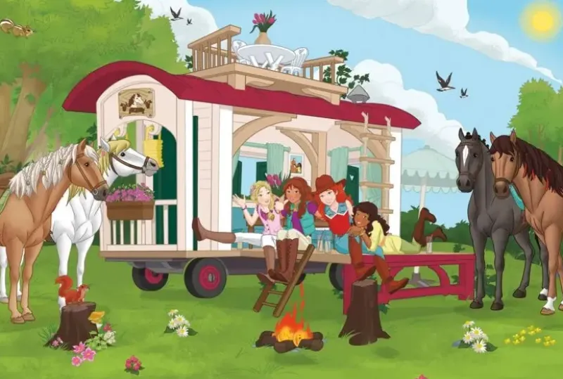 Schmidt : Campfire at the Caravan (100)