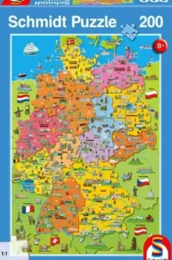 Schmidt : Cartoon Map of Germany (200)