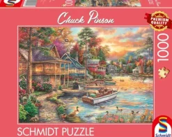 Schmidt : Chuck Pinson - The Golden Glow of a Shoreside Evening (1000)