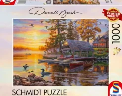 Schmidt : Darrell Bush - Boathouse With Canoes (1000)