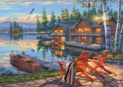 Schmidt : Darrell Bush - The Banks of Loon Lake, New York (1000)