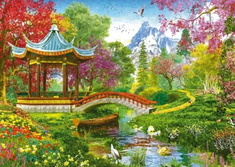 Schmidt : Dominic Davison - Japanese Garden (1000)