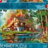 Schmidt : Dominic Davison - Water Mill in Autumn (1000)