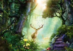 Schmidt : Georgia Fellenberg - Deer in the Forest (1000)