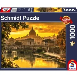 Schmidt : Golden Light Over Rome (1000)