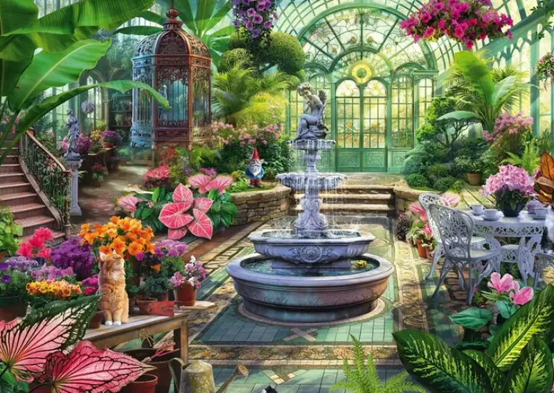Schmidt : Jeff Haynie - Victorian Greenhouse (1000)