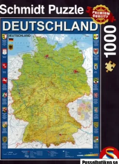 Schmidt : Map of Germany (1000)