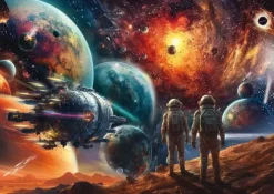Schmidt : Michele Farella - Cosmic Colours, A Journey Into Space (1000)