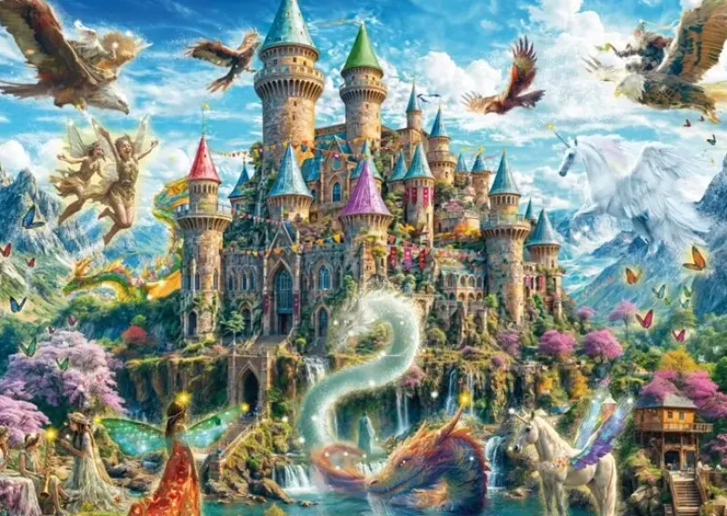Schmidt : Michele Farella - Fairytale Castle in the Land of Imagination (1000)