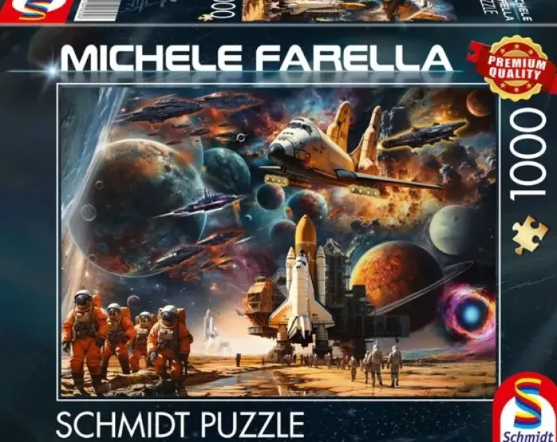 Schmidt : Michele Farella - The Allure of Space Travel, Journeys to Distant Galaxies (1000)