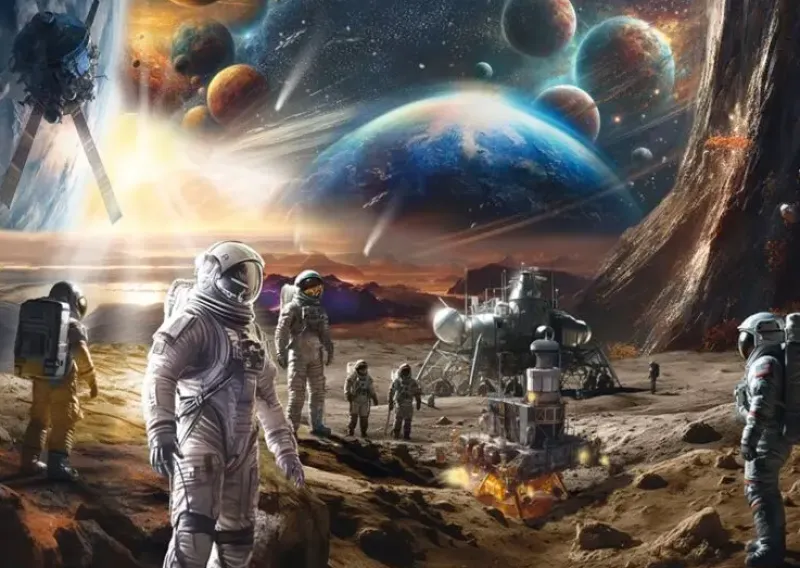 Schmidt : Michele Farella - The Final Frontier, Space Exploration (1000)