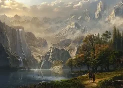 Schmidt : Pastoral Waterfall (1000)