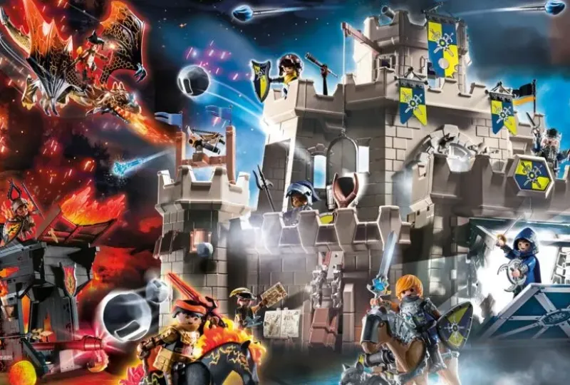 Schmidt : Playmobil Pussel - Castle of Novelmore (150)