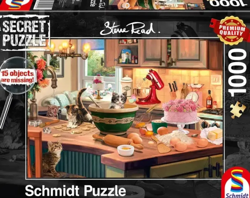 Schmidt : Secret Puzzle - Steve Read, At the Kitchen Table (1000)