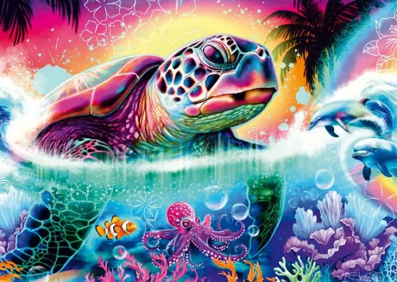 Schmidt : Sheena Pike - Neon Turtle (1000)