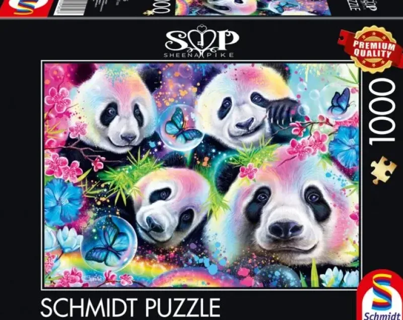 Schmidt : Sheena Pike - Rainbow Pandas (1000)
