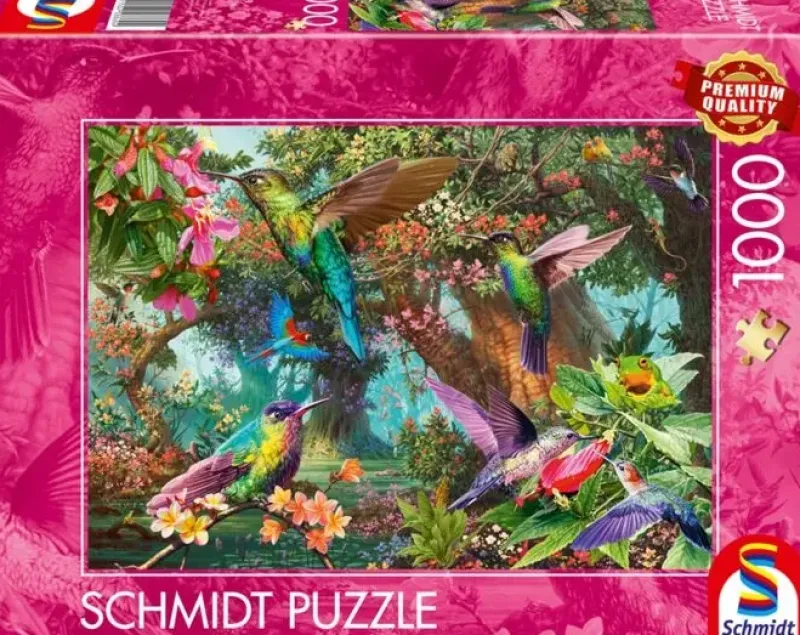 Schmidt : Steve Read - Hummingbirds in a burst of Colour (1000)