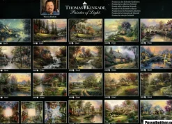 Schmidt : Thomas Kinkade - Painter of Light, Lamplight Manor (3000)