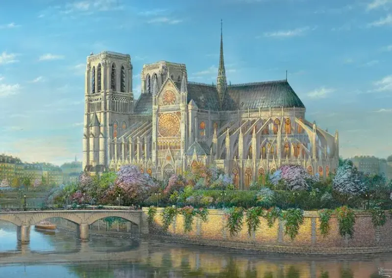 Schmidt : Thomas Kinkade Studios - Notre Dame (1000)
