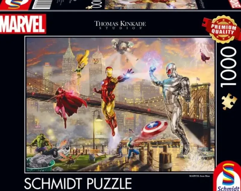 Schmidt : Thomas Kinkade Studios - Marvel, Iron Man (1000)