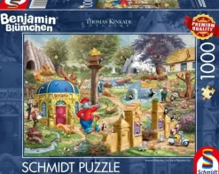 Schmidt : Thomas Kinkade Studios - Benjamin Blumchen, A Day at Neustädter Zoo (1000)