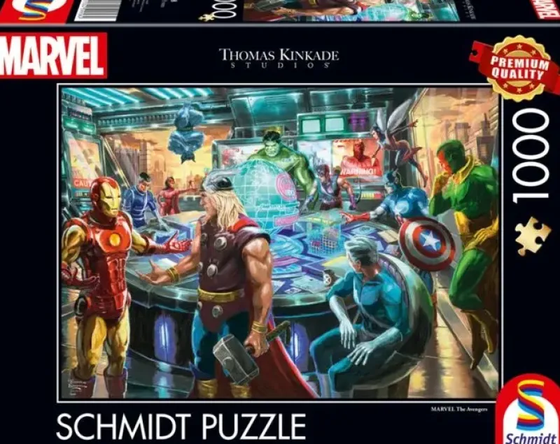 Schmidt : Thomas Kinkade Studios - Marvel, The Avengers (1000)
