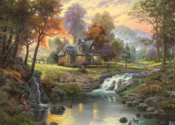 Schmidt : Thomas Kinkade Studios - Mountain Retreat (1000)