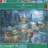 Schmidt : Thomas Kinkade Studios - Santa's Silent Night (1000)