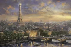 Schmidt : Thomas Kinkade Studios - Paris, City of Love (1000)
