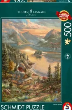 Schmidt : Thomas Kinkade Studios - Lakeside Splendor (500)