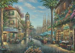 Schmidt : Thomas Kinkade Studios - Spanish Café (1000)