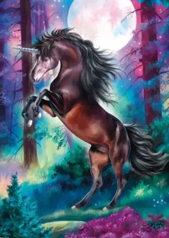 Schmidt : Unicorn in Full Moon (1000)