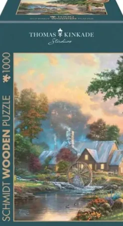 Schmidt : Wooden Träpussel - Thomas Kinkade Studios, Simpler Times II (1000)