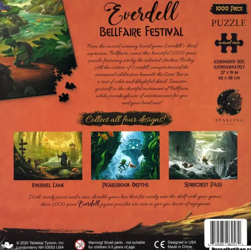 Övriga Starling Games: Everdell - Bellfaire Festival (1000)