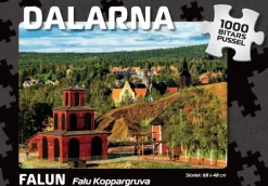 Svenskapussel : Dalarna - Falun, Falu Koppargruva(1000)