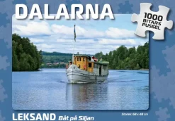 Svenskapussel : Dalarna - Leksand, Ångbåt (1000)