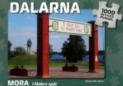Svenskapussel : Dalarna - Mora, I Fäders Spår (1000)