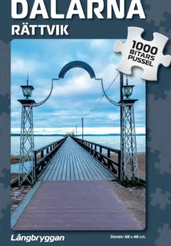 Svenskapussel : Dalarna - Rättvik, Långbryggan (1000)