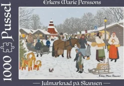 Svenskapussel : Erkers Marie Persson - Julmarknad på Skansen (1000)